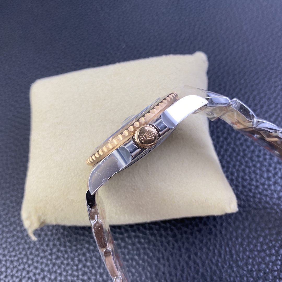 Rolex GMT-Master II 126711 CHNR Root Beer Clean Factory 1:1 Black & Brown Ceramic Bezel Black Dial on SS/RG Bracelet SA3285 Movement CHS - Image 6