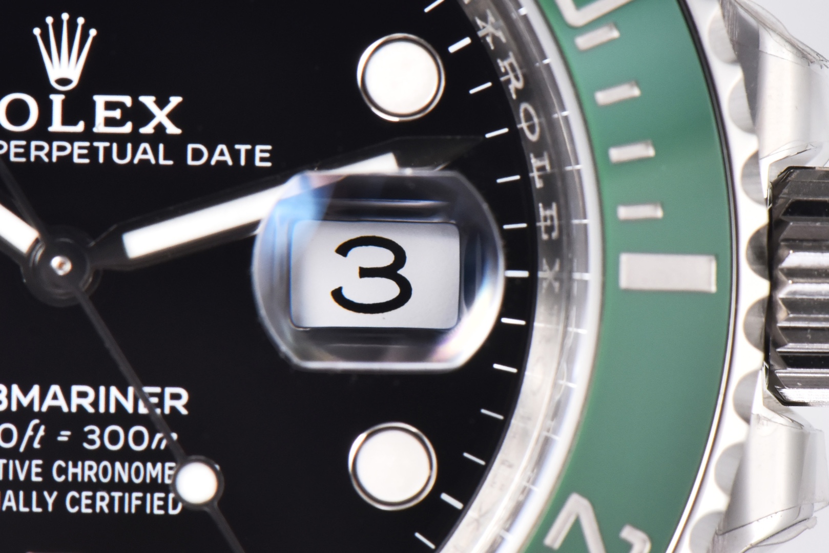 Rolex Submariner 41mm 126610 LV Kermit Black Dial Green Ceramic Bezel 904L Steel Clean Factory Best Edition S3235 - Image 8
