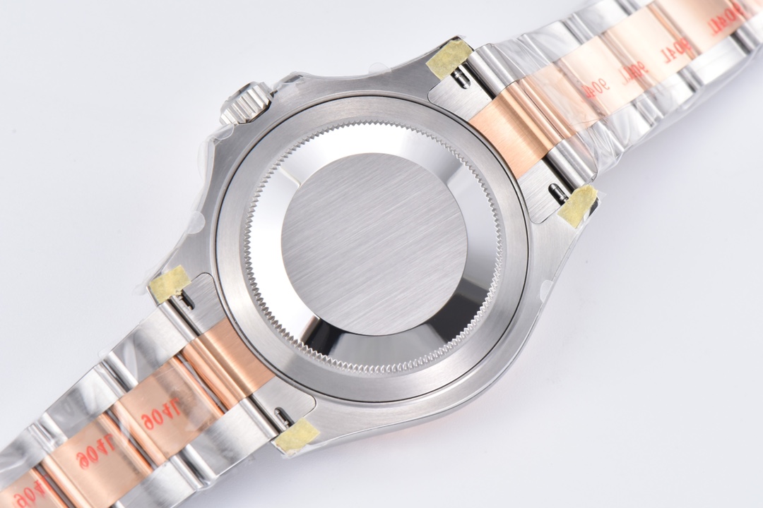 Rolex Yacht-Master 126621-0001 40mm Clean Factory 1:1 904L Brown Dial 3D Rose Gold Bezel on Rose Gold & Steel Two Tone Oyster Steel Bracelet SA3235 Movement - Image 5