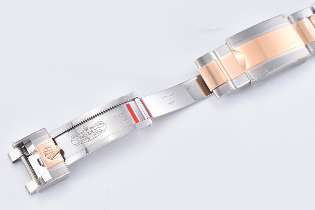 Rolex Yacht-Master 126621-0001 40mm Clean Factory 1:1 904L Brown Dial 3D Rose Gold Bezel on Rose Gold & Steel Two Tone Oyster Steel Bracelet SA3235 Movement - Image 6