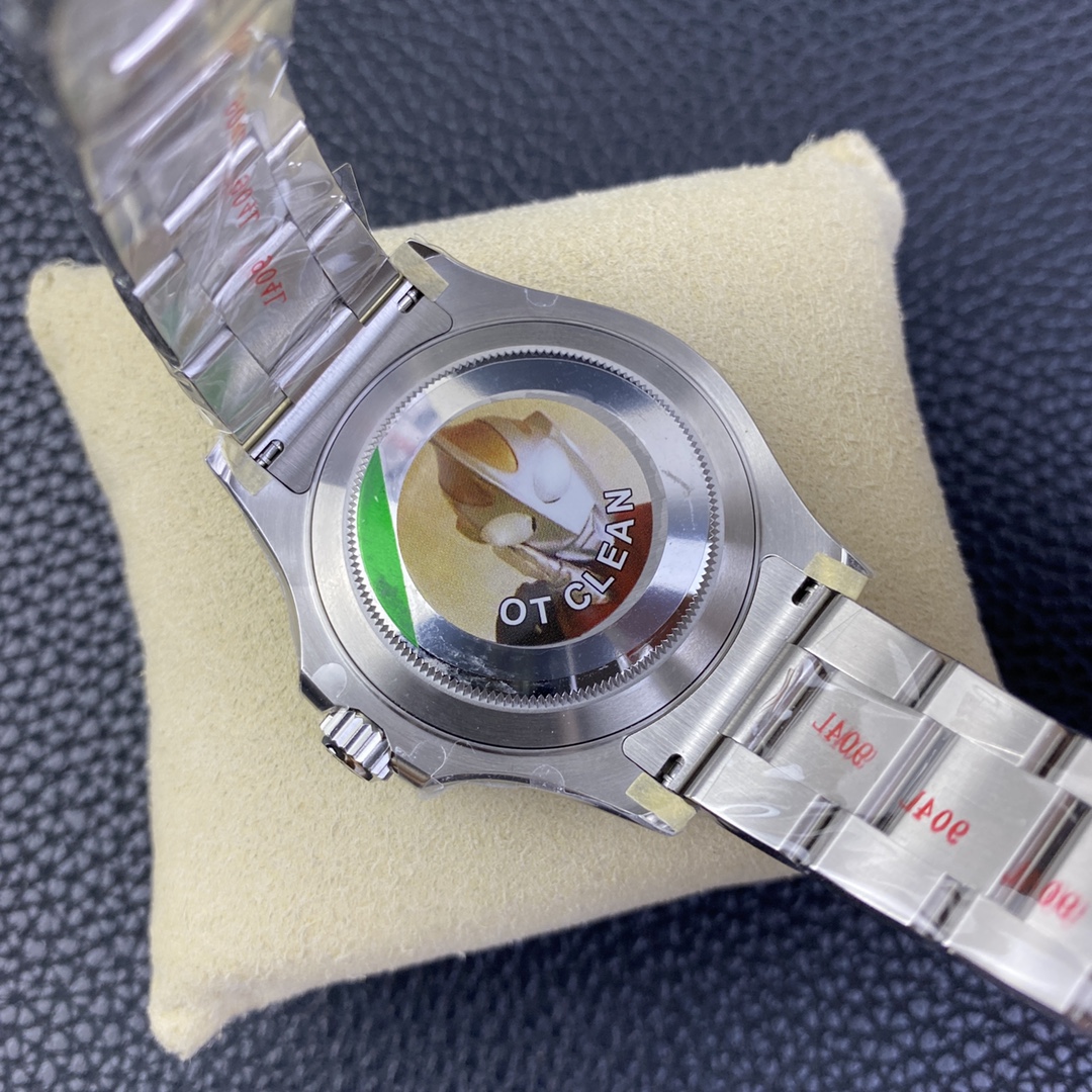 Rolex Yacht-Master 126622-0001 40mm Clean Factory 1:1 904L Gray Dial with Blue Second Hand SS on Oyster Steel SA3235 Movement - Image 8