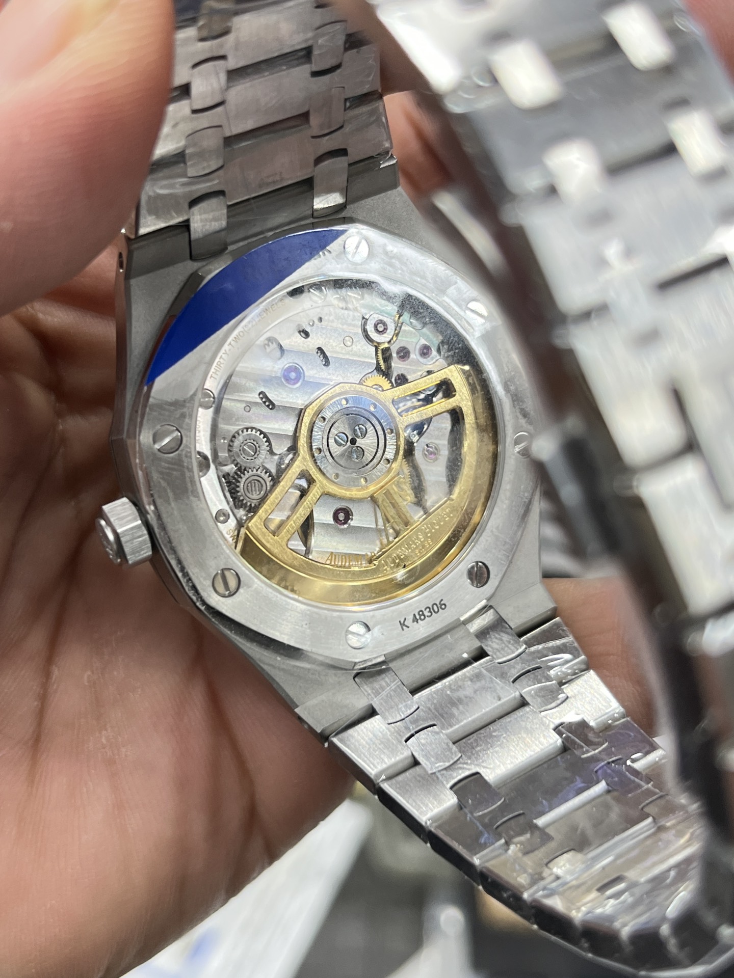 Royal Oak 41mm 15500 APS Factory Blue Dial 4302 Movement - Image 7