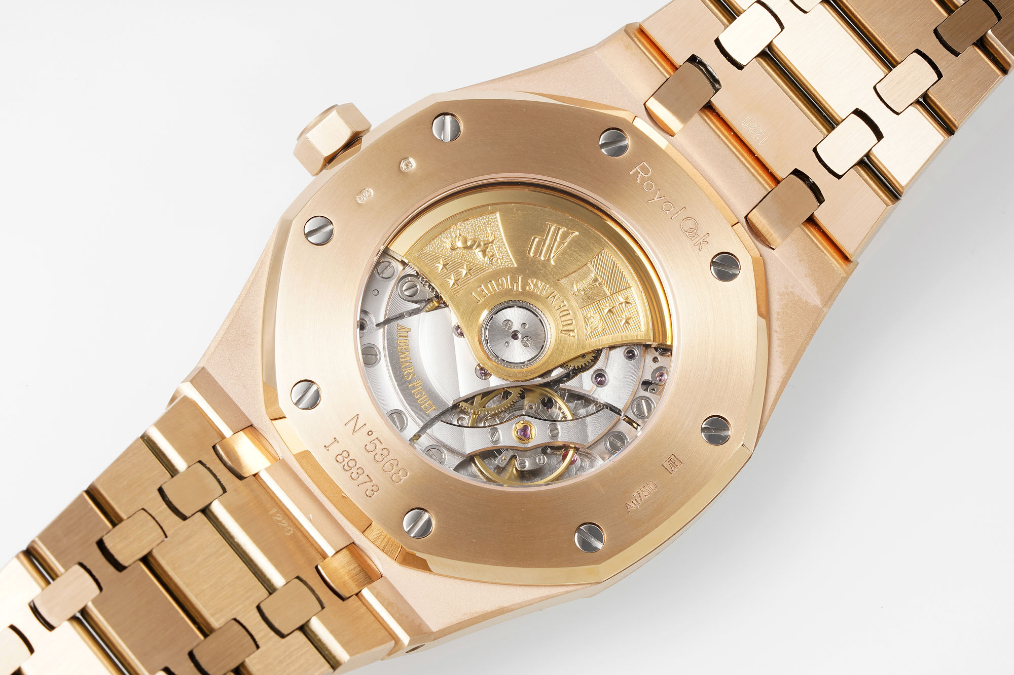 Royal Oak 41mm 15400 APS Factory Rose Gold Black Dial 3120 Movement - Image 8