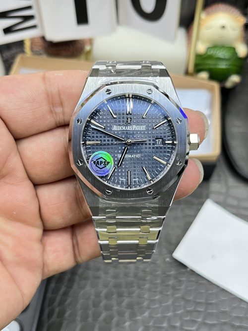 Royal Oak 41mm 15400 APS Factory Blue Dial 3120 Movement1